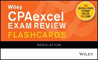 Wiley CPAexcel Exam Review 2020 Flashcards cover