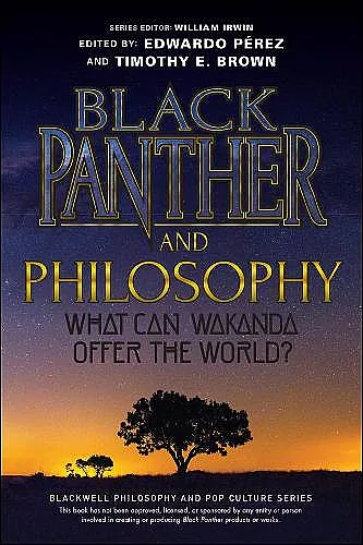 Black Panther and Philosophy cover