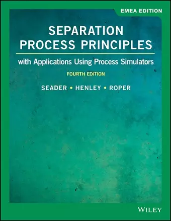 Separation Process Principles cover