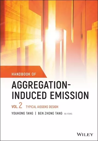 Handbook of Aggregation-Induced Emission, Volume 2 cover