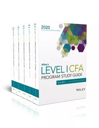 Wiley′s Level I CFA Program Study Guide 2020 cover