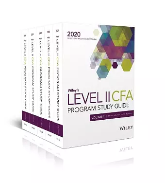 Wiley's Level II CFA Program Study Guide 2020 cover