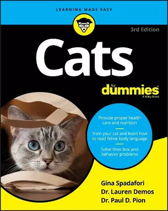 Cats For Dummies cover