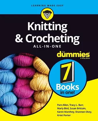 Knitting & Crocheting All-in-One For Dummies cover