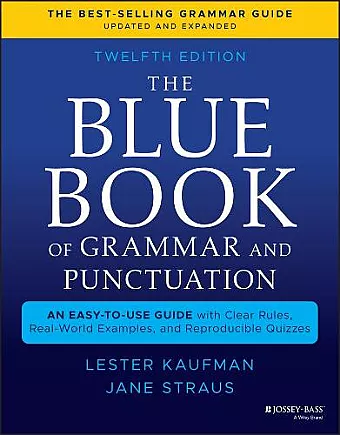 The Blue Book of Grammar and Punctuation cover