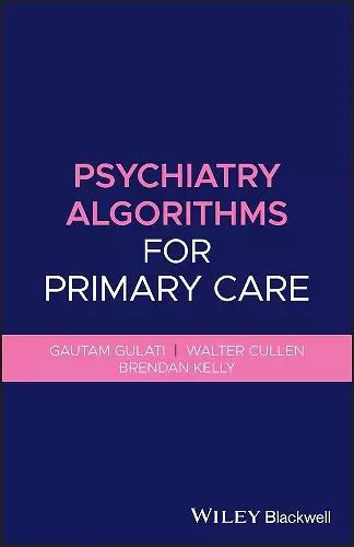 Psychiatry Algorithms for Primary Care cover