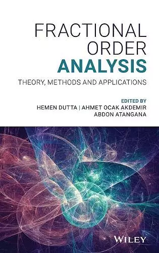 Fractional Order Analysis cover