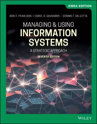 Managing and Using Information Systems cover