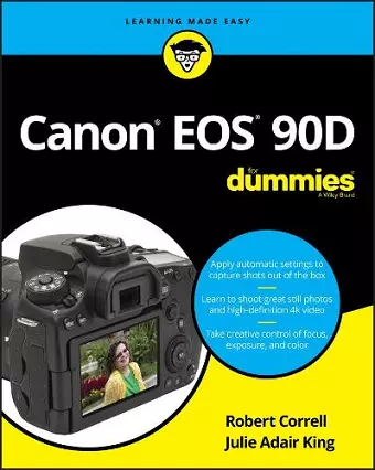 Canon EOS 90D For Dummies cover