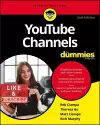 YouTube Channels For Dummies cover