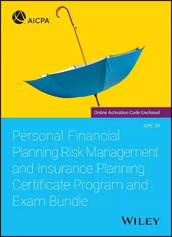 Personal Financial Planning Risk Management and Insurance Planning Certificate Program and Exam Bundle cover