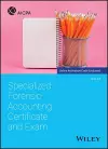 Specialized Forensic Accounting Certificate and Exam cover