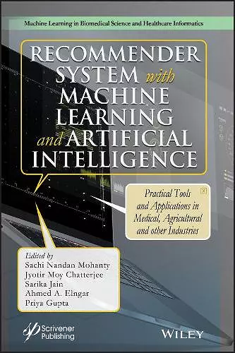 Recommender System with Machine Learning and Artificial Intelligence cover