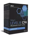 Wiley′s Level III CFA Program Study Guide 2022 cover