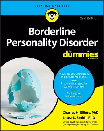 Borderline Personality Disorder For Dummies cover