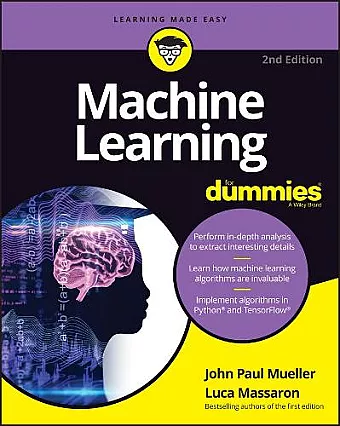 Machine Learning For Dummies cover