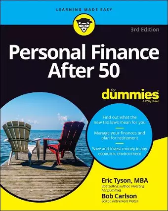 Personal Finance After 50 For Dummies cover