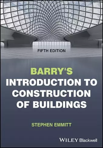 Barry's Introduction to Construction of Buildings cover