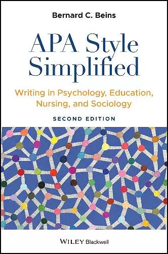 APA Style Simplified cover