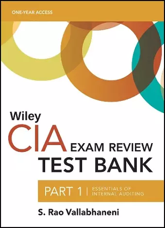 Wiley CIA Test Bank 2021 cover