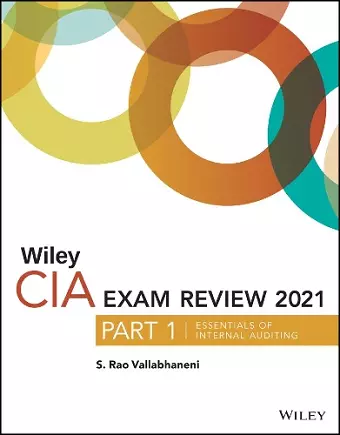 Wiley CIA Exam Review 2021, Part 1 cover