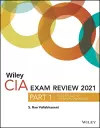 Wiley CIA Exam Review 2021, Part 1 cover