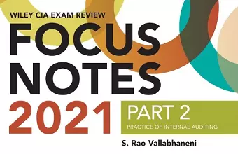 Wiley CIA Exam Review Focus Notes 2021, Part 2 cover