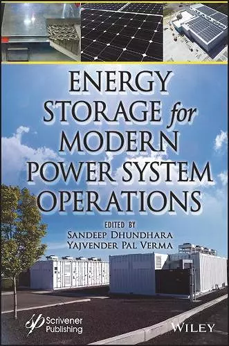 Energy Storage for Modern Power System Operations cover