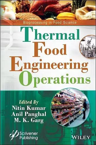 Thermal Food Engineering Operations cover