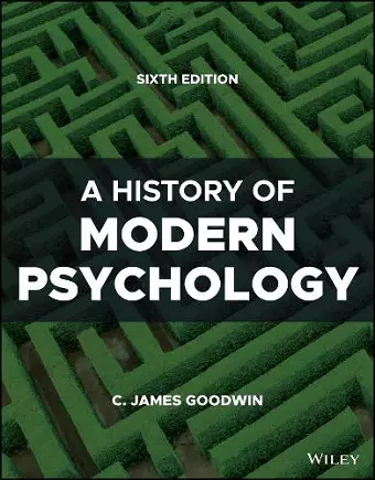 A History of Modern Psychology cover