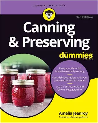 Canning & Preserving For Dummies cover