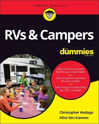 RVs & Campers For Dummies cover