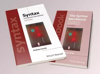 Syntax: A Generative Introduction 4e & The Syntax Workbook 2e Set cover