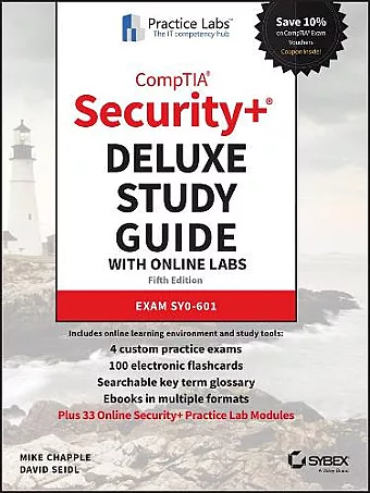 CompTIA Security+ Deluxe Study Guide with Online Labs cover