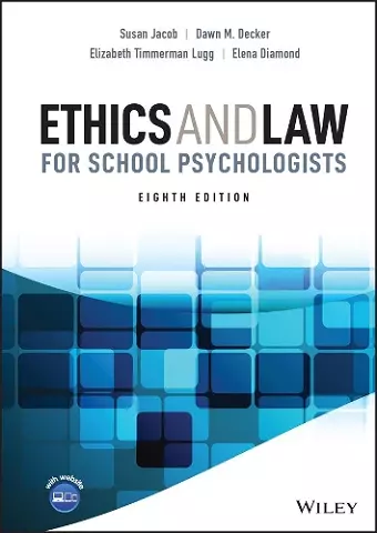 Ethics and Law for School Psychologists cover