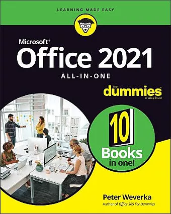 Office 2021 All-in-One For Dummies cover