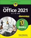 Office 2021 All-in-One For Dummies cover