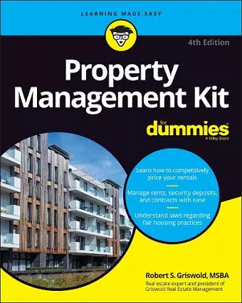 Property Management Kit For Dummies cover