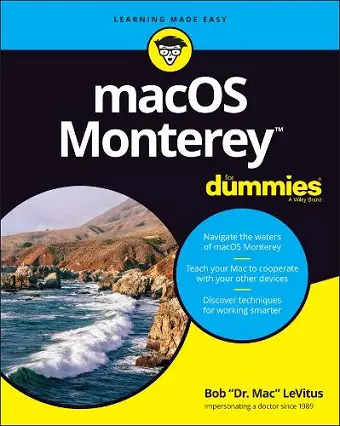 macOS Monterey For Dummies cover