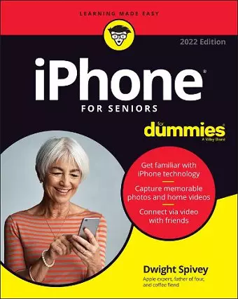 iPhone For Seniors For Dummies cover