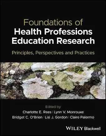 Foundations of Health Professions Education Research cover