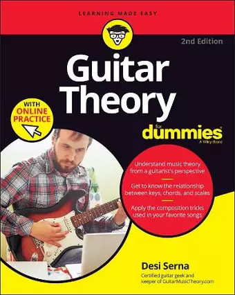 Guitar Theory For Dummies with Online Practice cover