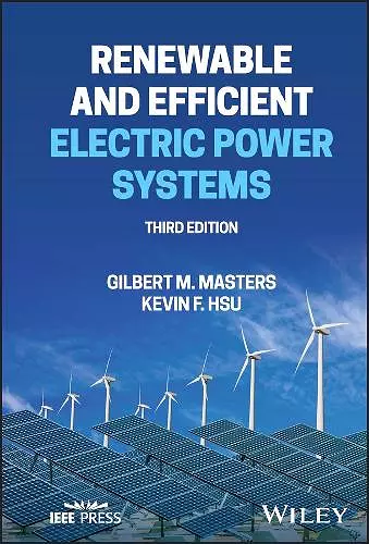 Renewable and Efficient Electric Power Systems cover