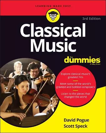 Classical Music For Dummies cover