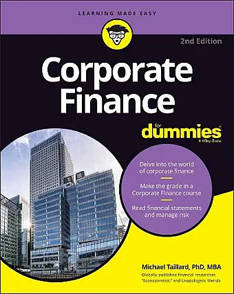 Corporate Finance For Dummies cover