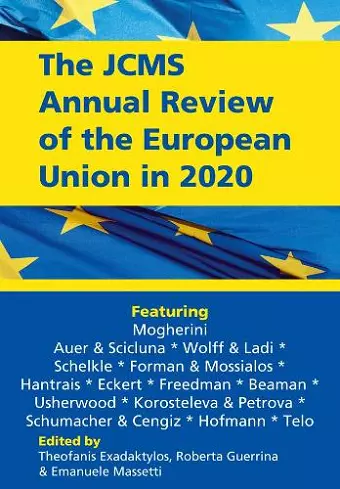 The JCMS Annual Review of the European Union in 2020 cover