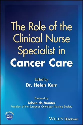 The Role of the Clinical Nurse Specialist in Cancer Care cover
