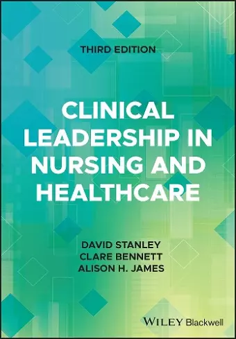 Clinical Leadership in Nursing and Healthcare cover