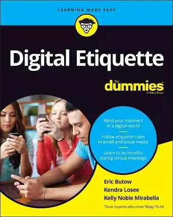 Digital Etiquette For Dummies cover