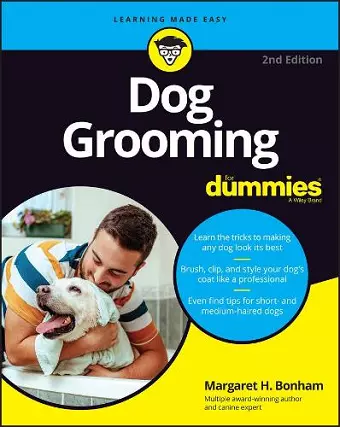 Dog Grooming For Dummies cover